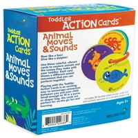 MollyBee djeca djeca djeca akcijske kartice životinje kreću i zvukovi igre