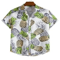 Voguele muns odijelo cvjetno tiskovina dva trenerka set majica majice Havajska majica i šorc odmor Holiday