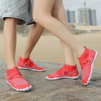 Ženski odrasli ženske cipele Ženske udobne haljine sandale veličine muškarci i žene plivajuće cipele lagane casual cipele za žene kliznu sa lukom potpore crvenom bojom 9