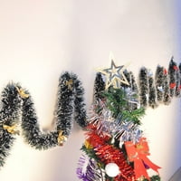 Deyuer Božićni Garland Realistic Vivid Boja ukrasna plastična Garland Xmas Tree vrpce String Viseći