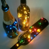 Rosnek boca vina Cork Svjetla String, 4.92FT 6,56ft Božićna bajka, baterija, za zabavu za vjenčanje