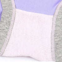 Hesxuno pamučne gaćice za žene materinstvo Knickers niski struk V u obliku pamučne trudnoće Postpartum