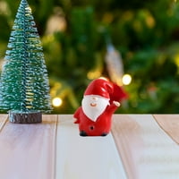 Mini božićne santa Claus ukrasi, božićne minijaturne figurice, smola Santa Claus figurice Micro Pejzažni