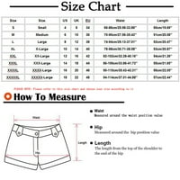 Široke pantalone za žene za žene Capri pantalone za žene plus veličine, ženske čvrste pamučne posteljine