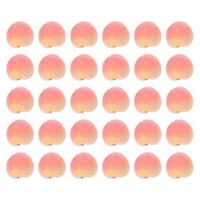 Futovi za breskve lažne breskve umjetne mini dekor simulaciju FAU ukrasi kuhinjski lifelik foto pribor