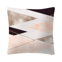 DTIDTPE kauč na razvlačenje ružičasto zlato ružičasti jastuk pokrov kvadratni jastučnicu kućni dekoratio