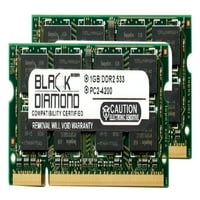 2GB 2x1GB RAM memorija za HP Paviljon Notebook računare DV2125NR Black Diamond memorijski modul DDR SO-DIMM 200PIN PC2- 533MHz Nadogradnja