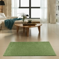 Opremljivo Moderno plišanje Čvrsto vapne zelene boje tepih - kućni ljubimci i djecu Prijateljska prostirka,