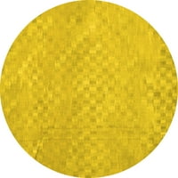 Ahgly Stroj za upotrebu u zatvorenom okrugli okrugli okrugli okrugli žuti prostirci savremene površine,