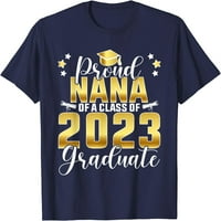 Tree ponosna nana klase diplomirane porodične majice