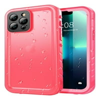 Vodootporna futrola za iPhone PRO MA - Pokriveni poklopac za zaštitni ekran za prašinu s punim tijelom