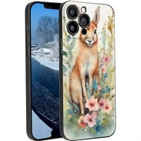 Kompatibilan sa iPhone Pro MA telefonom, Whimsical-akvarel-životinje - Case Silikon zaštitni za teen