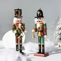Esaierr božićni orah s figurom LIFLE NUTCracker vojnički bubnjar Tradicionalni drveni orah lik