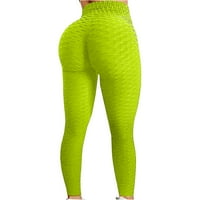 Pejock ženske joge hlače s tankim visokim elastičnim strukom Capri čučanj otporan na visoke struk joge