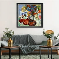 - I dalje život sa vrčem i afričkom zdjelom Ernst Ludwig Kirchner. Reprodukcije likovnih umjetnosti.