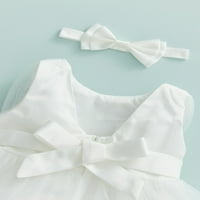 Izhanske toddler Baby Girl party Princess Ball haljina haljina Ljetna haljina bez struka sa visokim