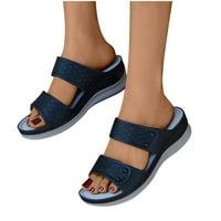 Sandale platforme za žene Ljeto Ženske cipele Arch Support Nova gusta košulja na palici za okrugle nož