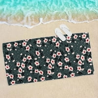 Fnochy Clearence Microvladisana ručnik za plažu Super lagani šareni ručnik za kupanje Sa peskama bez