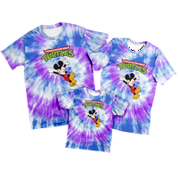 Tie Dye Mickey Mouse Tee Cool okrugli izrez Omladina Kids Majica Personalizirani podudaranje majica