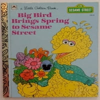 Velika ptica donosi proljeće u ulicu Sesame, Zlatnu knjigu, tvrdi poveljbu B7NVXWYC