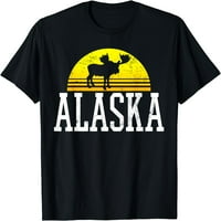 Vintage Aljaska USA America Moose majica