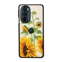 Sunflowers-0- futrola za telefon za Motorola Edge Pro za žene Muška Pokloni, Mekani silikonski stil