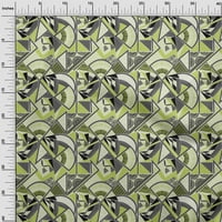 Onuone pamuk poplinski vapni tkaninski trokut i umjetnost Geometrijska tkanina za šivanje tiskane plovidbene