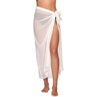 Žene Šifon kupaći kostimi Pareo Scarf plaža za namotavanje kaftana sarong