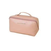 Jeashchat Veliki kapacitet Travel Cosmetic torba, prijenosna kozmetička futrola Travela torba za pranje