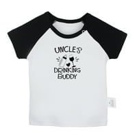 Ujak PISMIRNI BUDDY FUNNY majica za bebe, majice za bebe, novorođenčad, odobrenje, dječji grafički teženi