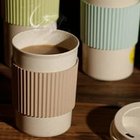 15.2oz šalice za kafu sa zaštitnim rukavima, dvostruka zidna izolacija šalice za višekratnu upotrebu,