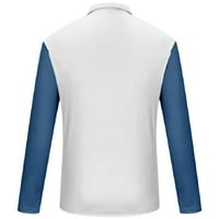 Majice Borniu Muške, majice s dugim rukavima za muškarce, Ležerne prilike za ispis pulover zatvarača