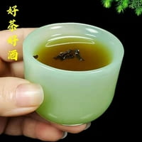 Jade čaj Kung Fu Tea set Health High-end Jade Jednokrevetni set za samostalni čaše Jade Water Cup Vinski