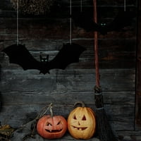 Halloween Hangets Bat viseći ukras Ornament za zabavu Halloween Privjesak za rekvizite za vanjsku unutrašnjost