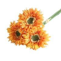 Artifični Chrysanthemum Cvijet, Chrysanthemum Svileni cvjetovi, Fall Lažni dekor cvijeća za vanjsku,