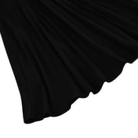 Deagia padajuće haljine Ljetne nošnje nove boje V-izrez sa dugim rukavima Labava haljina A-line suknje
