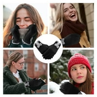 BVGFSAHNE Women zimske rukavice tople dodirne zaslonske rukavice Vjetrootporne rukavice za žene djevojke