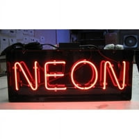 Vinski bar-stakleni neonski znak izrađen u SAD-u