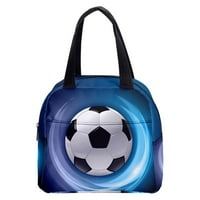 Soccer Ball uzorak Fantasy ručak Boing Bagher Bags za muškarce - Style 3
