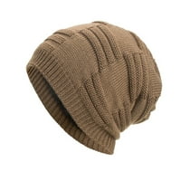 Moderski šeširi Žene Muškarci Topla Baggy Weave Crochet Winter Wool Knit Ski Beanie Skull Caps Hat