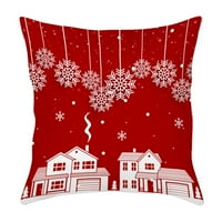 Božićni jastučri, moderni stil crtani uzorak Ispis jastučni poklopac jastučni dodaci za dnevnu sobu spavaću sobu