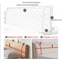 Universal Stretch navlaka za spavaću sobu, all inclusive anti-prljava uzglavlje klizanje 1-komadno oblikovanje