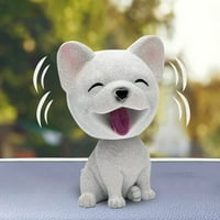 Šišanje glave igračka igrača za pse Autorime za opremanje automobila Dashboard Doll Slatko kimanje komiče