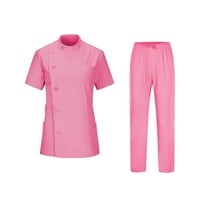 Nurcijske uniforme Estetic banje Radna odjeća Udobne ženske pilinge setovi ružičaste s