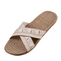 Papuče za modne dame Žene prozračne boemije plaže na cipelama na cipelama Ležerne sandale Yutnsbel