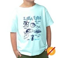 Delsol Kids Crew Tee - I Morska riba - Chill majica za djecu