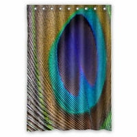 Peacock perje vodootporna poliesterska tkanina za tuširanje
