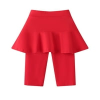 Djevojke palise duljine koljena sa suknjem Ljeto rastezljive atletske hlače za djevojčice 3- godine