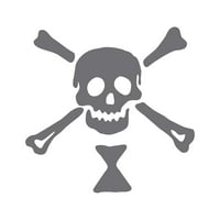 Jolly Roger Emanuel Wynne Pirate naljepnica naljepnica Die Rez - samoljepljivi vinil - Vremenska zaštitna