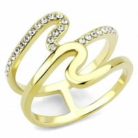 Zlatni ženski prsten 316L nehrđajući čelik Anillo Color Oro para mujer acero inoksidable